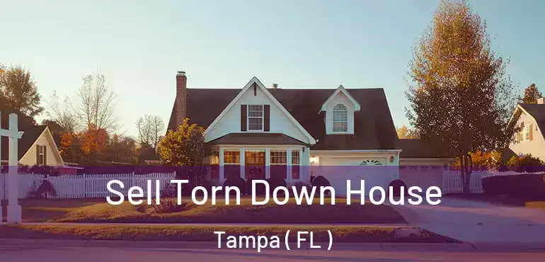  Sell Torn Down House Tampa ( FL )